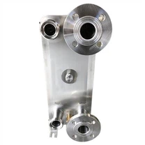 Tag Nrho Stainless Hlau Phaj Kub Exchanger